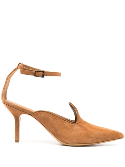 Le Monde Beryl Pointed-toe Pumps In Camel