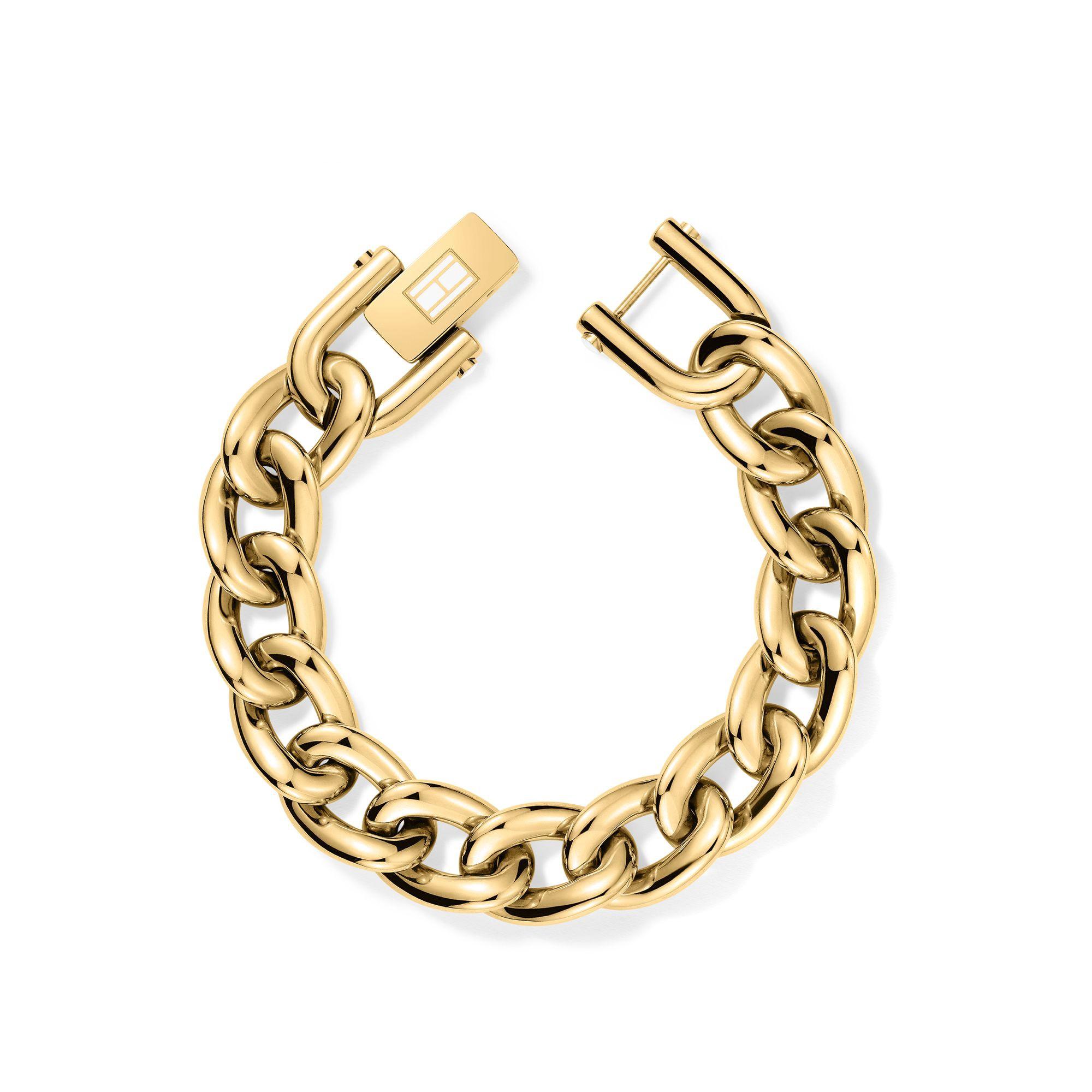 tommy hilfiger bracelet gold