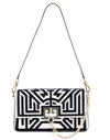 Givenchy Tufted Labyrinth Charm Shoulder Bag In White