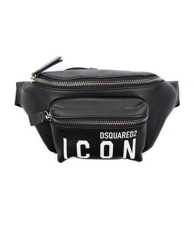 Dsquared2 Black Logoed Bumbag