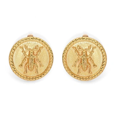 Natia X Lako Beetle Gold-plated Earrings