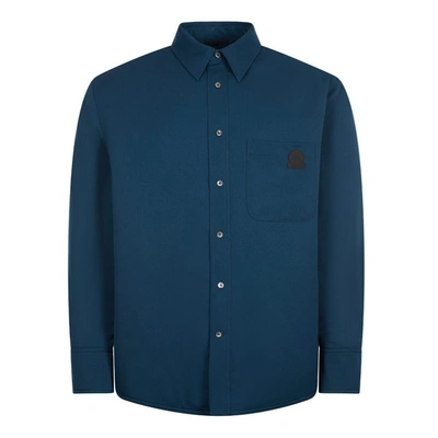 Lanvin Padded Shirt - Blue