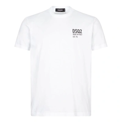 Dsquared2 T-shirt Dsq2 - White