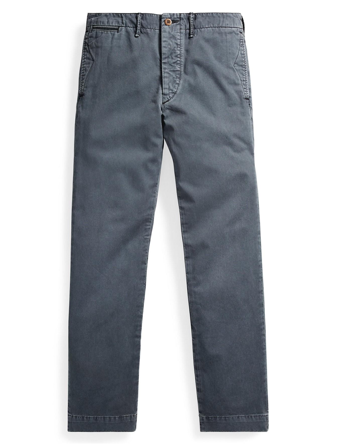rrl cotton officer's chino