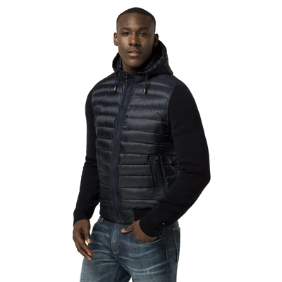 TOMMY HILFIGER Athletic Hooded Jacket - SKY CAPTAIN - TOMMY