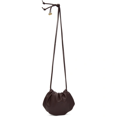 Bottega Veneta Burgundy Mini Bulb Bag In 5010 Grape