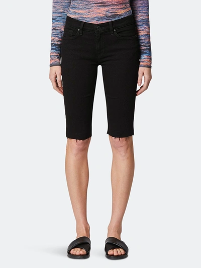 Hudson Jeans Amelia Mid-rise Short In Black