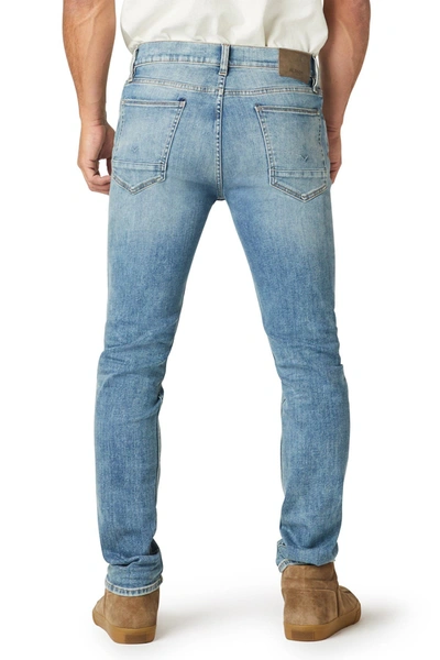 Hudson Ace Skinny Jeans In Blue