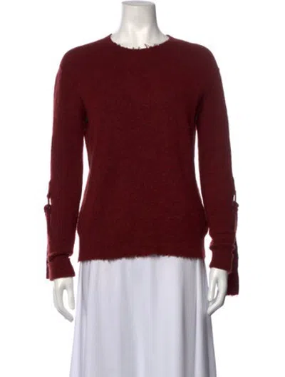 Pre-owned 3.1 Phillip Lim Crew Neck Sweater In Red