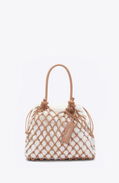 3.1 Phillip Lim Faux Fur Macrame Mini Sac