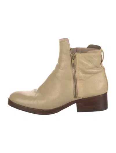 Pre-owned 3.1 Phillip Lim Leather Boots In Neutrals