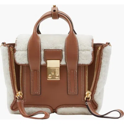 3.1 Phillip Lim Pashli Textured Mini Satchel In Brown
