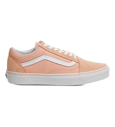 Vans Old Skool Trainers In Tropical Peach White | ModeSens