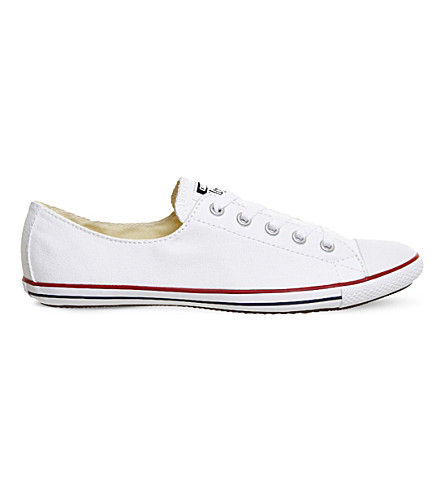 Converse Chuck Taylor Lite 2 Canvas Trainers In Optical White | ModeSens