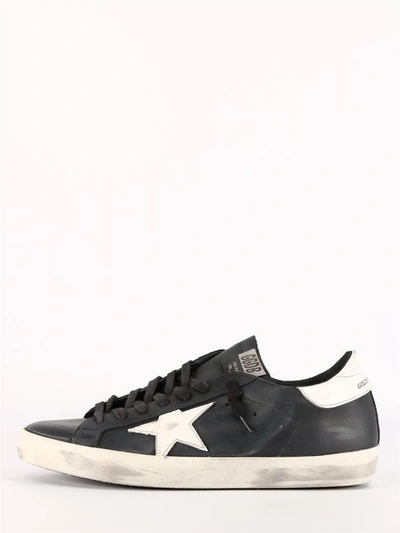 Golden Goose Black Superstar Sneakers