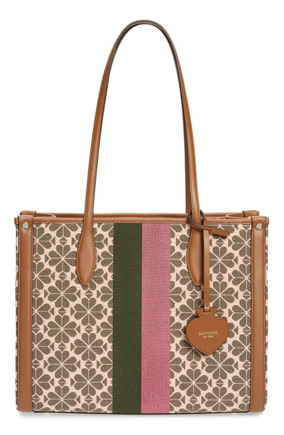 Kate Spade Market Medium Spade Flower Jacquard Shoulder Tote