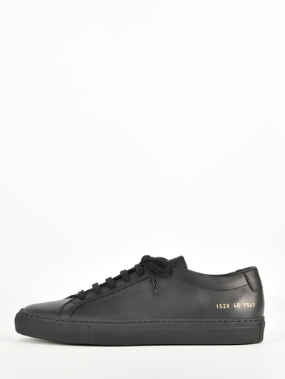 Common Projects Achilles Sneakers In Black