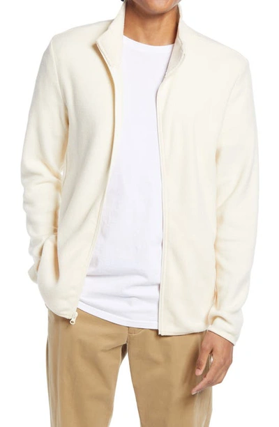 Alternative Zip Teddy Jacket In Eco Canvas