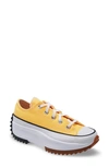 Converse Chuck Taylor All Star Run Star Hike Low Top Platform Sneaker In Citron Pulse/ White/ Black