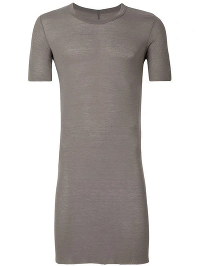 Rick Owens Long Length Fitted T