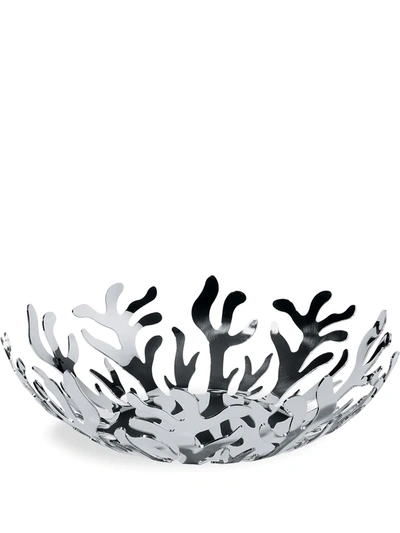 Alessi Mediterraneo Fruit Bowl In Silver