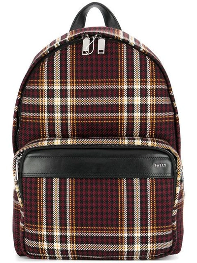 Bally Tartan Backpack
