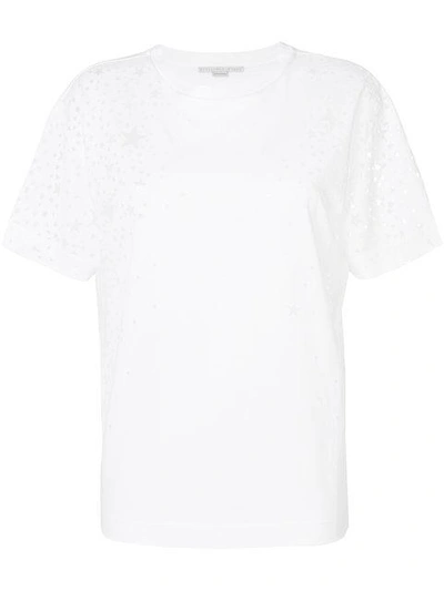 Stella Mccartney Star T-shirt From  In White