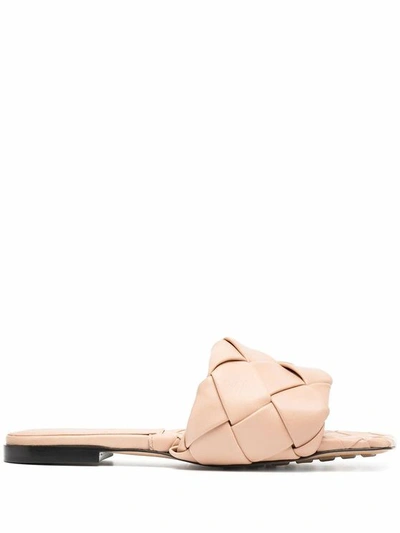 Bottega Veneta Women's Pink Leather Sandals