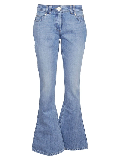 Balmain Women's Blue Polyester Jeans