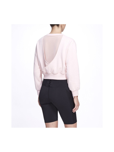 Marchesa Active Wilma Sweatshirt In Blush