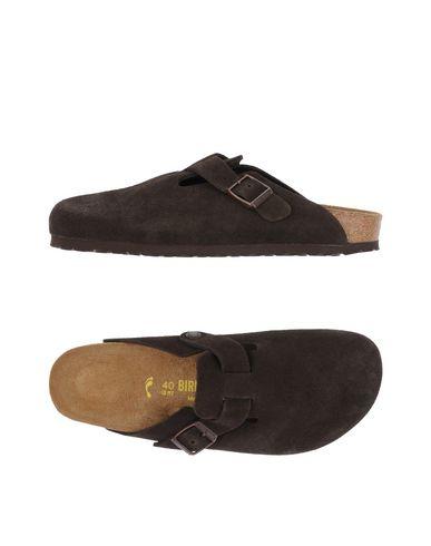 Birkenstock Sandals In Dark Brown | ModeSens