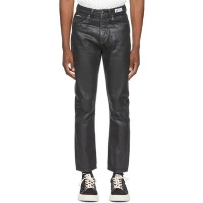 Eytys Black Coated Solstice Jeans