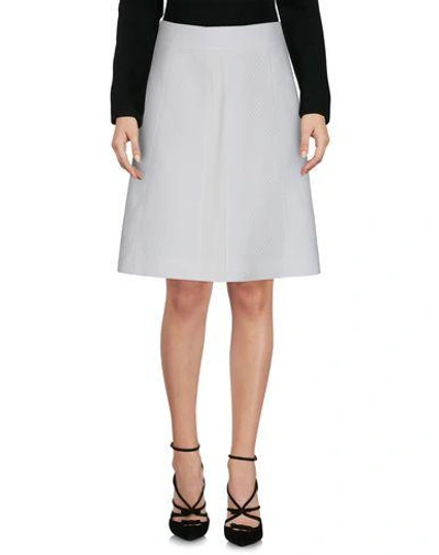 Proenza Schouler Knee Length Skirts In White
