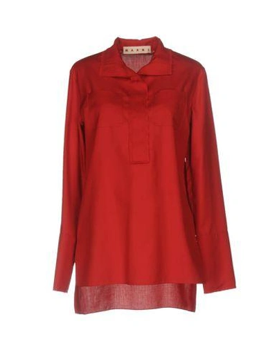 Marni Blouses In Red