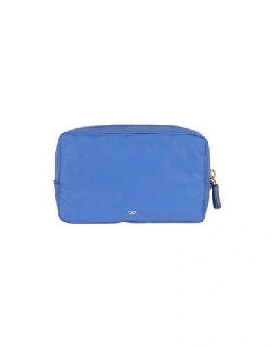 Anya Hindmarch Beauty Case In Blue