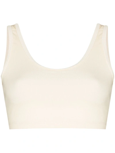 Abysse Mary Lou Cropped-top In Nude