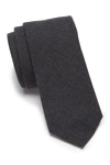 Original Penguin Tillman Solid Tie In Charcoal