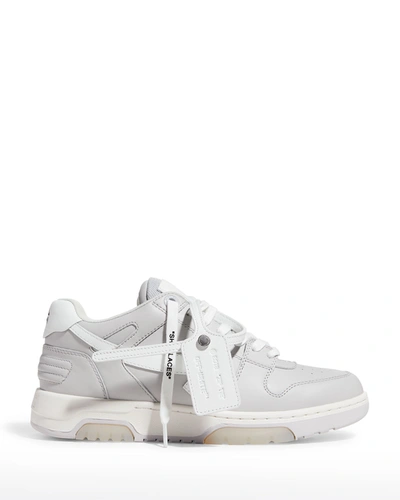 Off-white Men's Out Of Office Arrow Trainer Sneakers, Light Gray