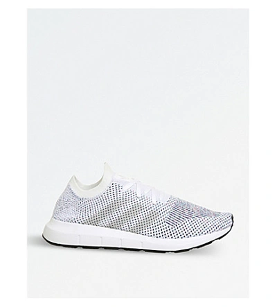 Adidas Originals Women's Adidas Swift Run Sneaker In White Mono Pk