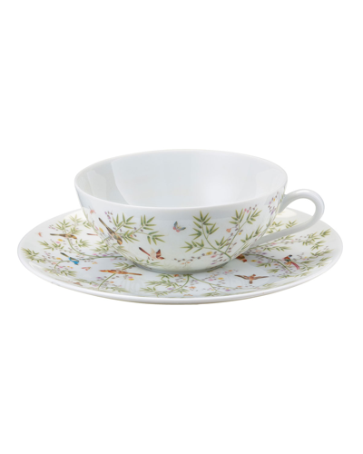 Raynaud Paradise White Tea Cup & Saucer Set