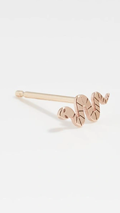 Zoë Chicco Itty Bitty Symbols Earring In Gold