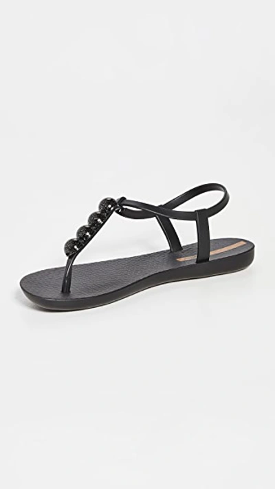 Ipanema Women's Embellished Thong Sandals In Black