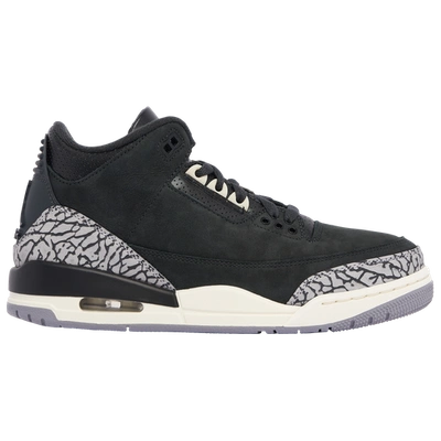 Jordan Air  3 Retro Sneakers In White/black/grey