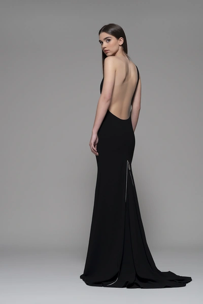 Isabel Sanchis Dugenta Exposed Back Gown