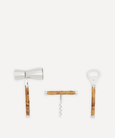 Soho Home Masen Bar Tools Gift Set In Silver