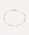 Sia Taylor 18ct-24ct Rainbow Gold Scattered Dust Bracelet