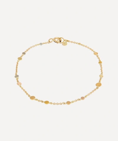 Sia Taylor 18ct-24ct Rainbow Gold Scattered Dust Bracelet