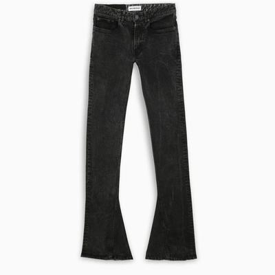 Balenciaga Grey Flared Skinny Jeans
