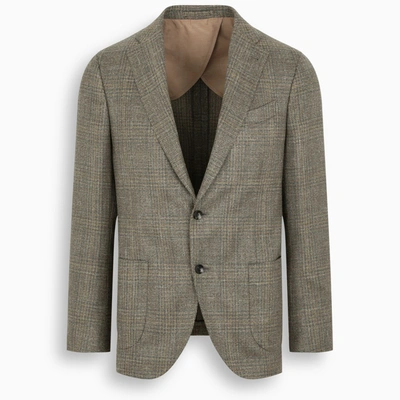 Gabriele Pasini Grey Wool Single-breasted Jacket