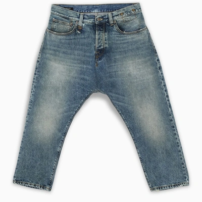 R13 Babies' Blue Boyfriend Jeans In Light Blue